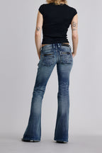 Joplin Super Low-Rise Flare Jeans - Rock Revival®