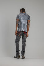 Adriel Alt Straight Jeans in Black - Rock Revival®