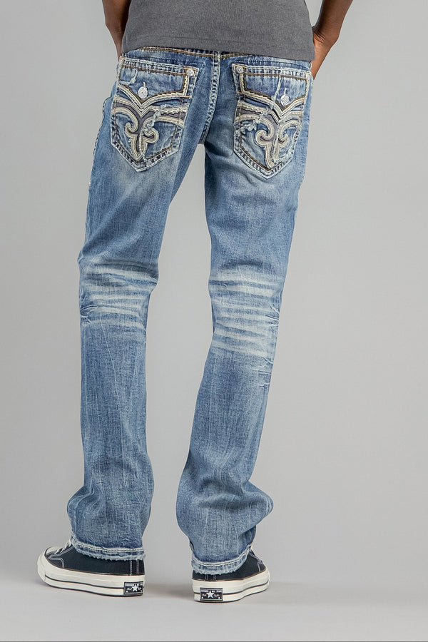 Jeans Andrew Bootcut azul medio