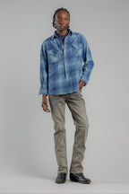 Arther Bootcut Jeans in Gray Black - Rock Revival®