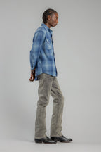 Arther Bootcut Jeans in Gray Black - Rock Revival®