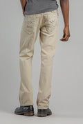 Arther Bootcut Jeans in Light Beige - Rock Revival®