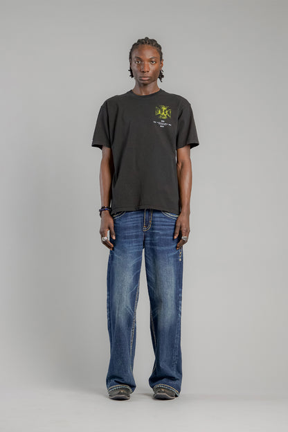 Rock Revival Cross Forme Tee in Black - Rock Revival®