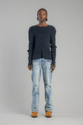 Esme Bootcut Jeans in Light Blue - Rock Revival®