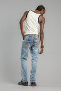 Esme Straight Jeans in Light Blue - Rock Revival®