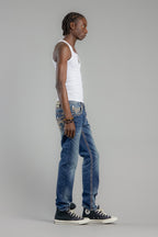 Gael Straight Jeans in Dark Blue - Rock Revival®