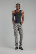 Haiden Straight Jeans in Gray - Rock Revival®