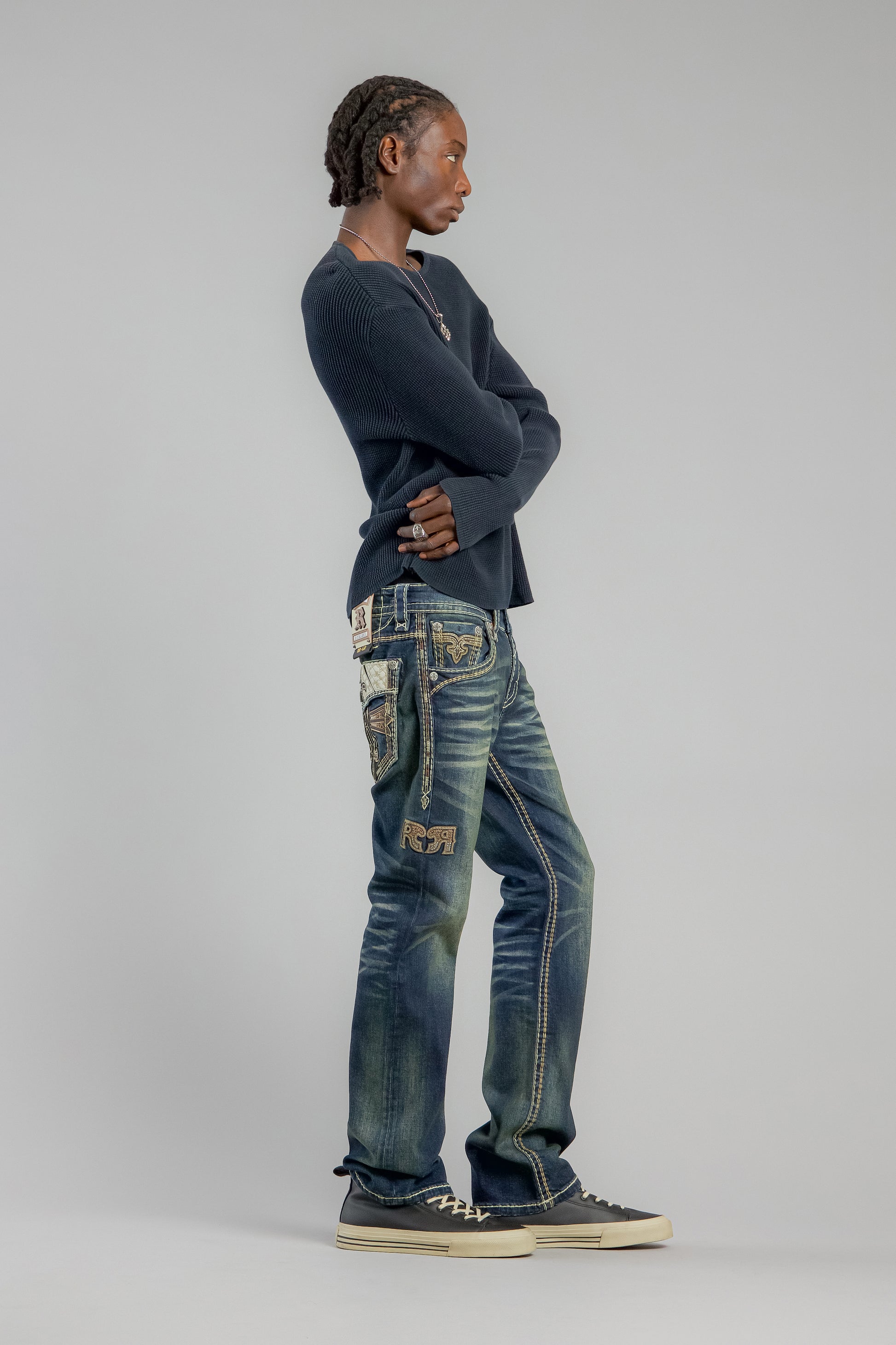 Hendrix (B202) Bootcut Jeans (RR-GR-COLLECTION-4/30/26) - Rock Revival®