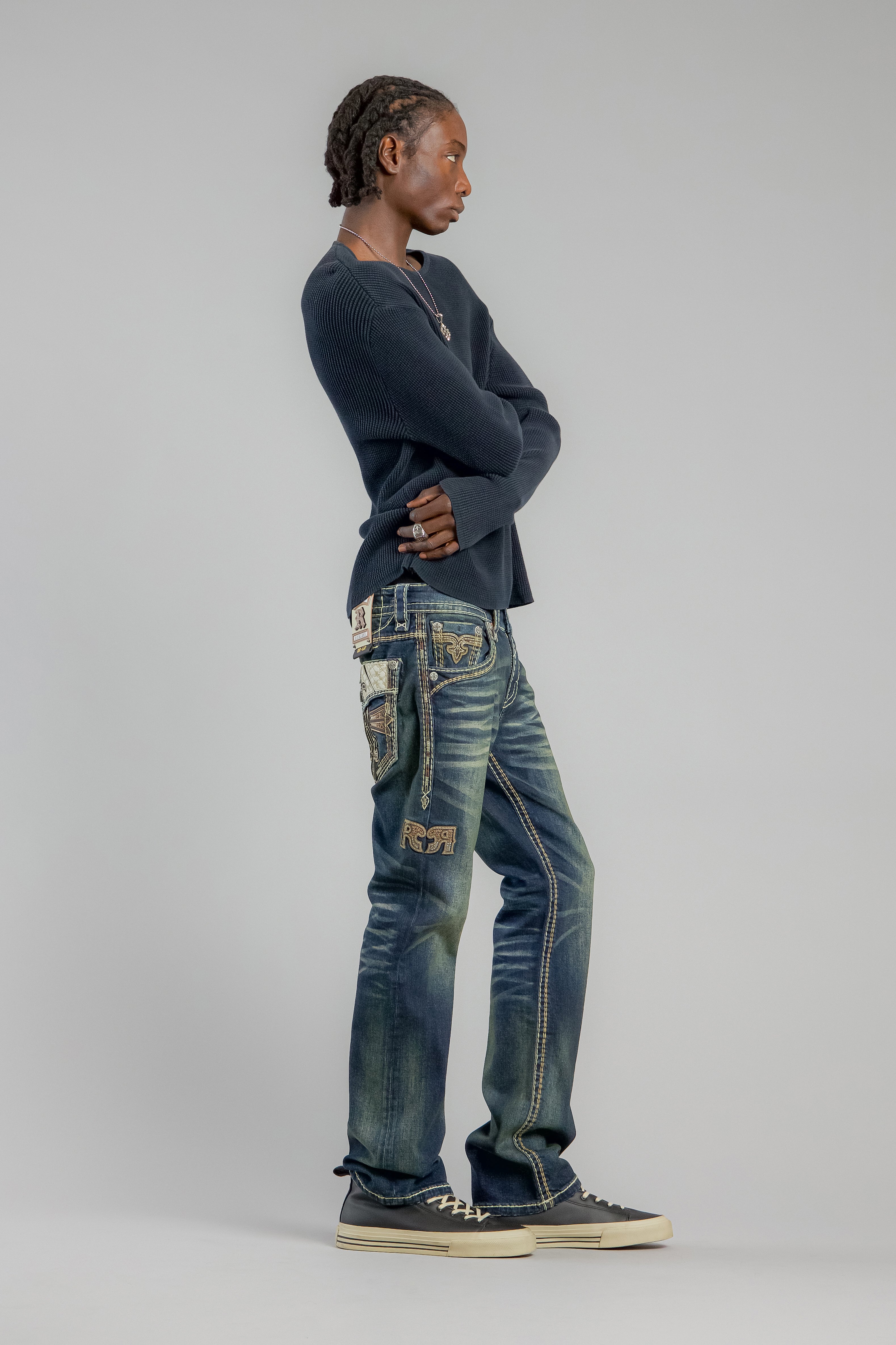 Hendrix (B202) Bootcut Jeans (RR-GR-COLLECTION-4/30/26) - Rock Revival®
