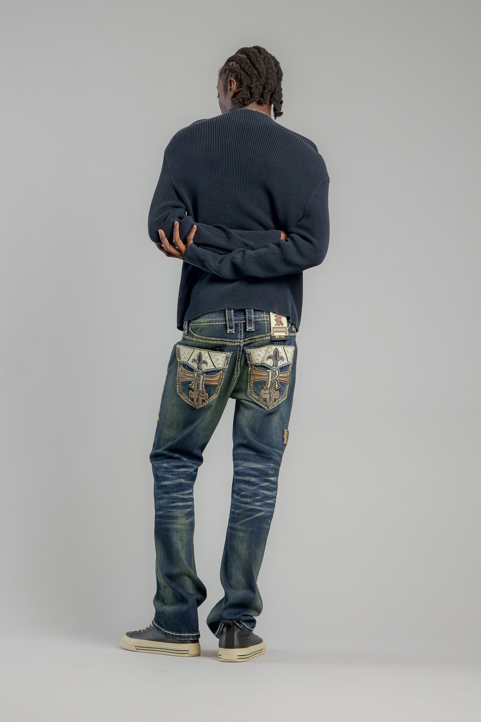 Hendrix (B202) Bootcut Jeans (RR-GR-COLLECTION-4/30/26) - Rock Revival®