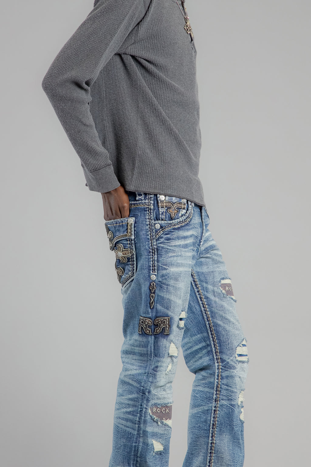 Mason (B202) Bootcut Jeans (RR GR COLLECTION-4/30/26-DESC) - Rock Revival®