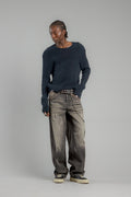Milton Relaxed Baggy 2 Jeans in Vintage Black - Rock Revival®