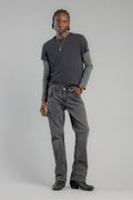 Wes Bootcut Jeans in Dark Gray - Rock Revival®