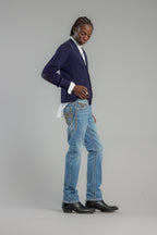 Wes Straight Jeans Vintage Blue - Rock Revival®