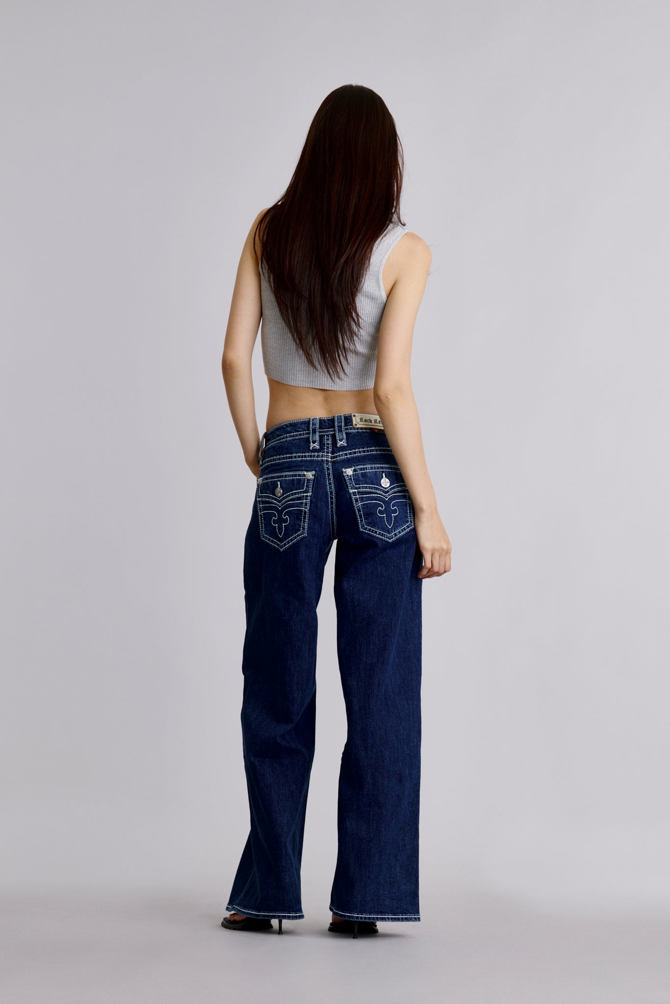 Lana Low-Rise Baggy Jeans – Rock Revival®