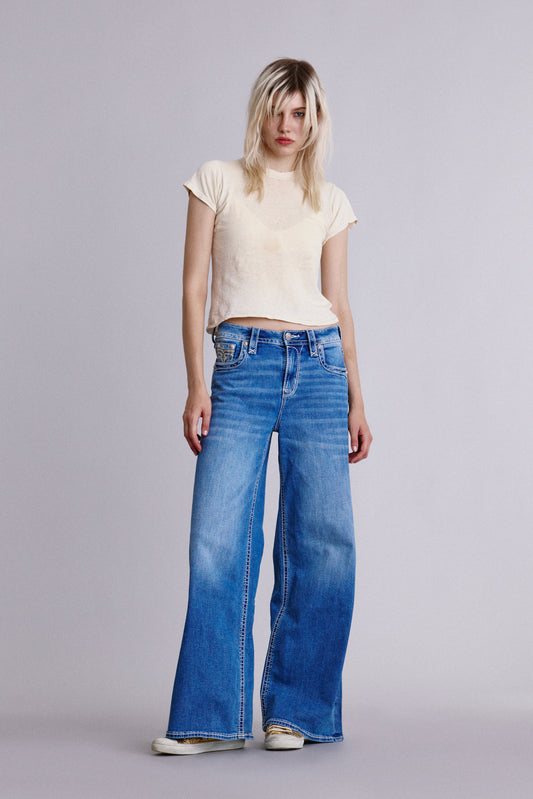 Alivia Oversized Wide-Leg Jeans
