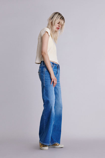 Alivia Oversized Wide-Leg Jeans - Rock Revival®