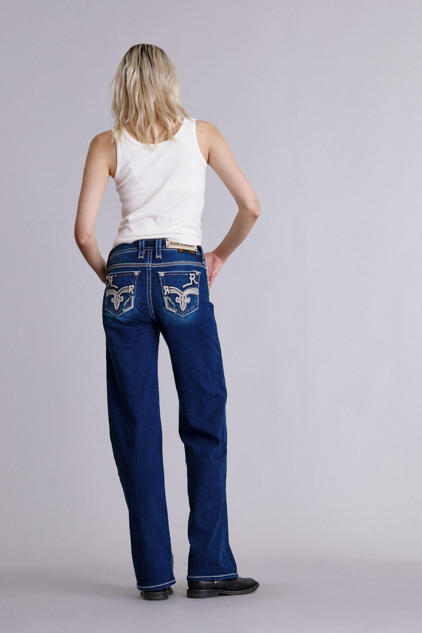 Rozelia High Rise Wide Leg Jeans - Rock Revival®