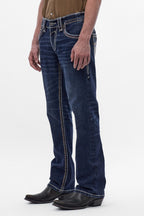 Santiago Bootcut Jeans in Dark Blue