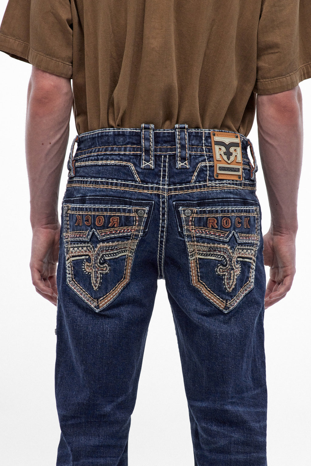 Santiago Bootcut Jeans in Dark Blue