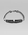 Fleur De Lis ID Bracelet - Rock Revival®