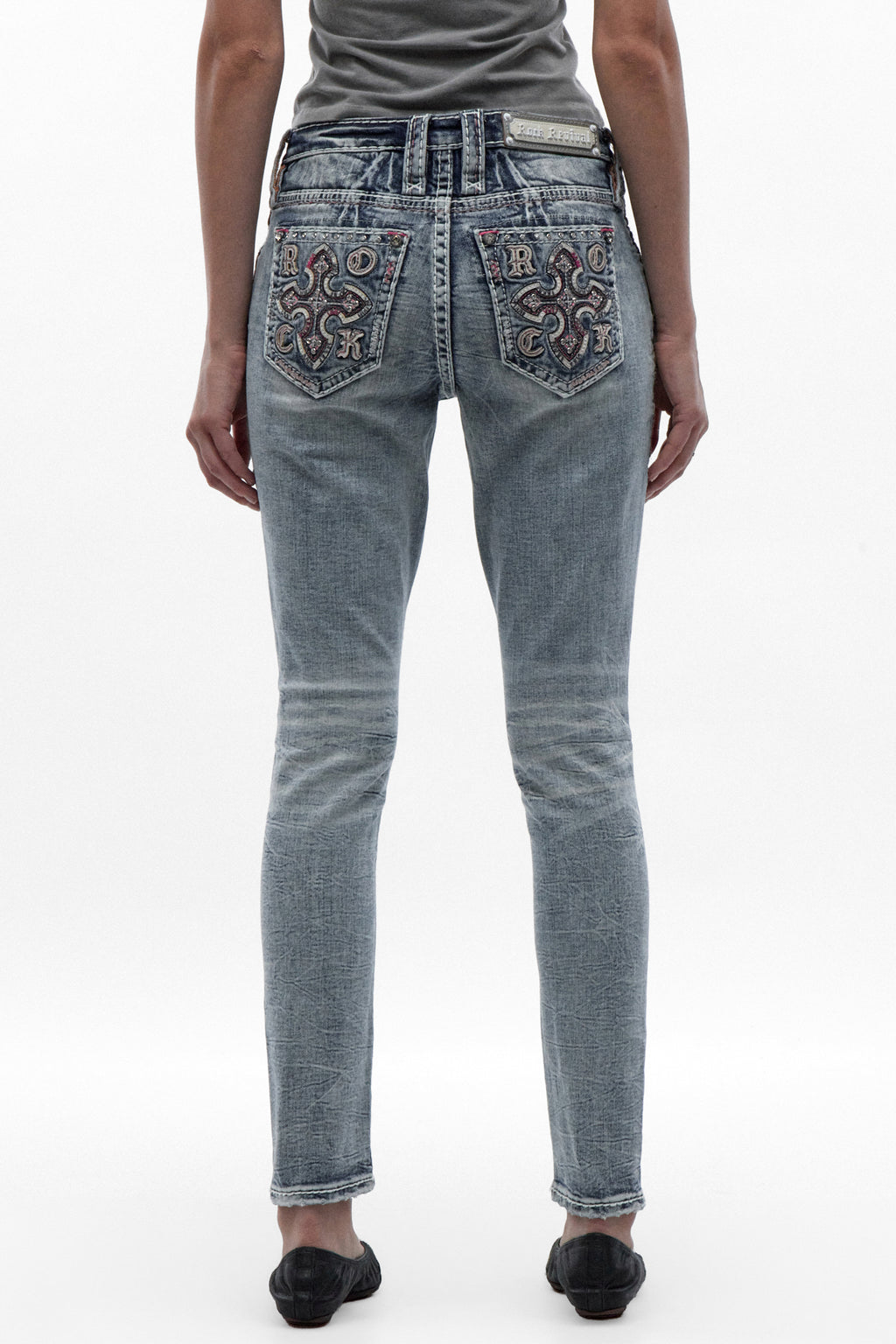 Vea Universal Skinny Jeans in Light Blue