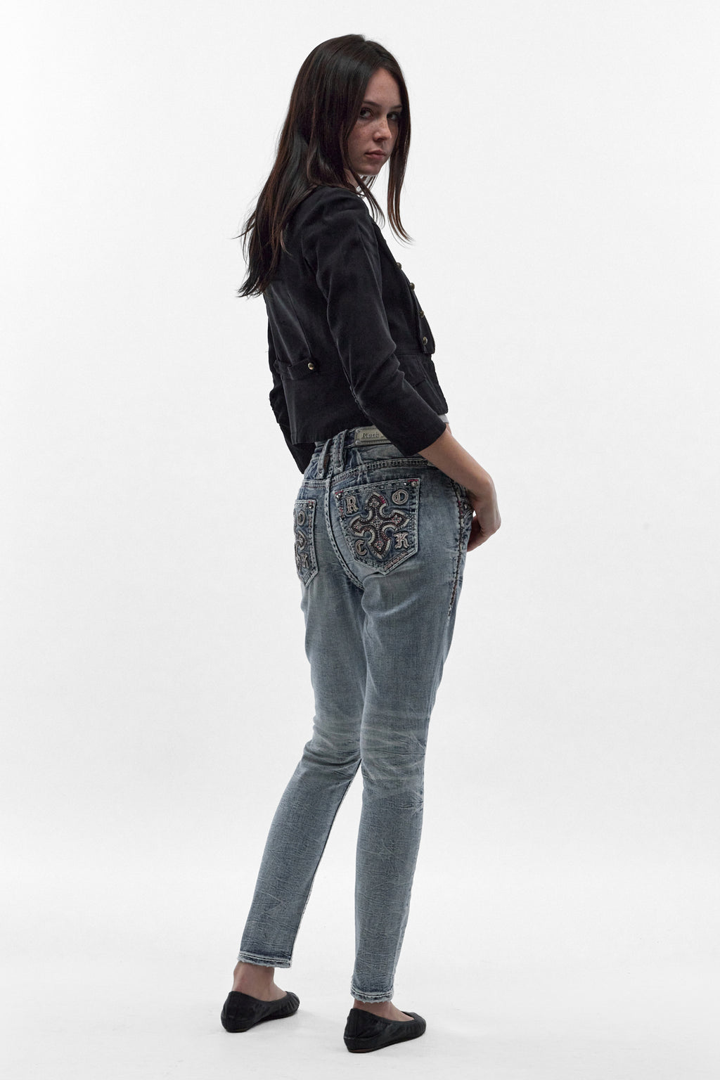 Vea Universal Skinny Jeans in Light Blue