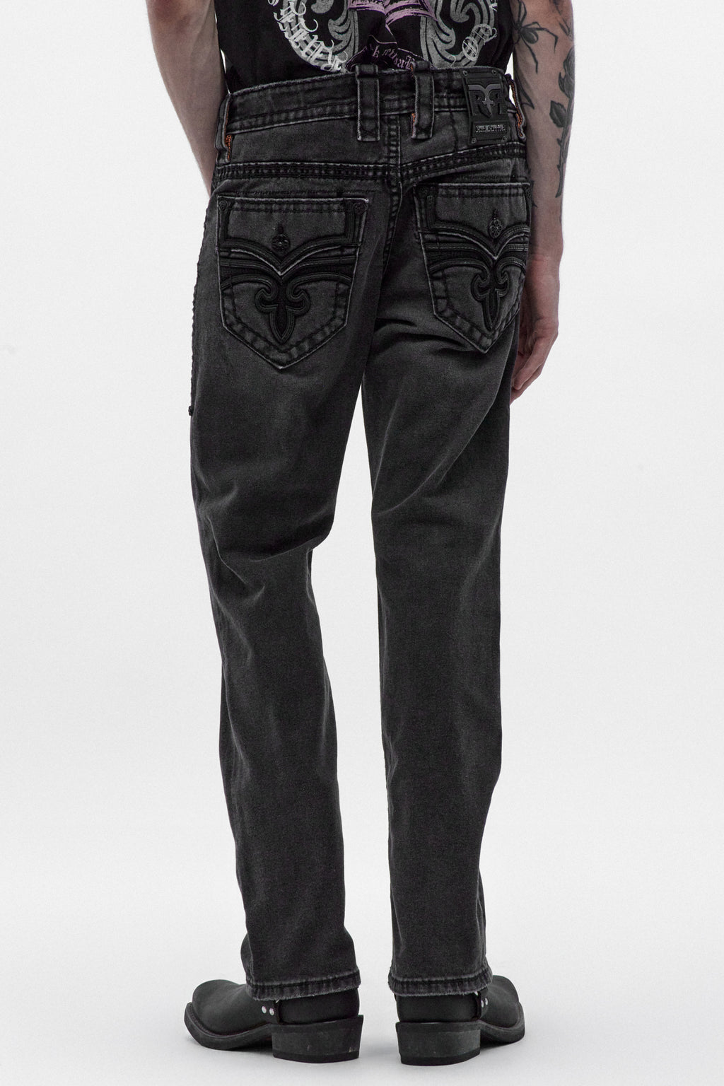 Wes Bootcut Jeans In Black