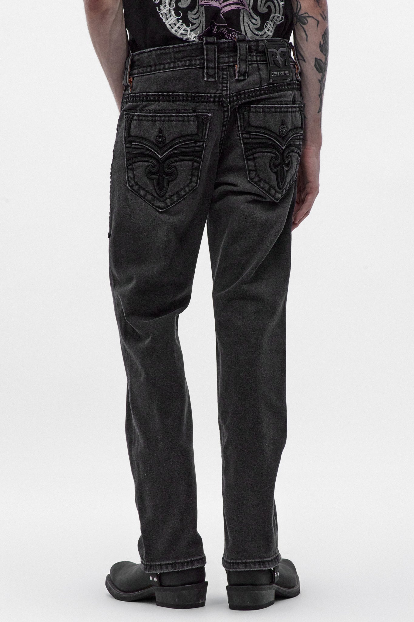 Wes Bootcut Jeans In Black