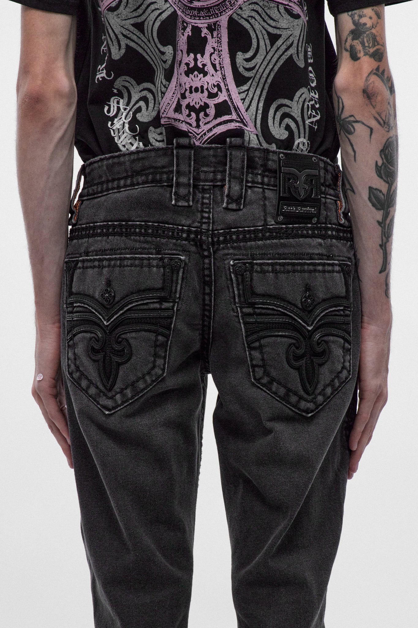 Wes Bootcut Jeans In Black