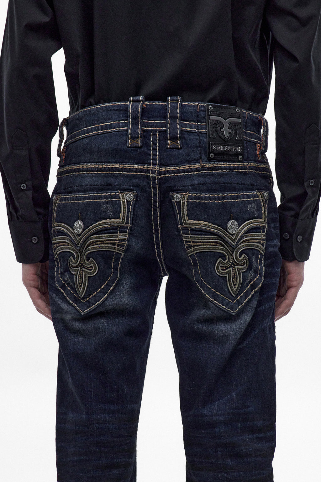 Wes Bootcut Jeans in Vintage Blue