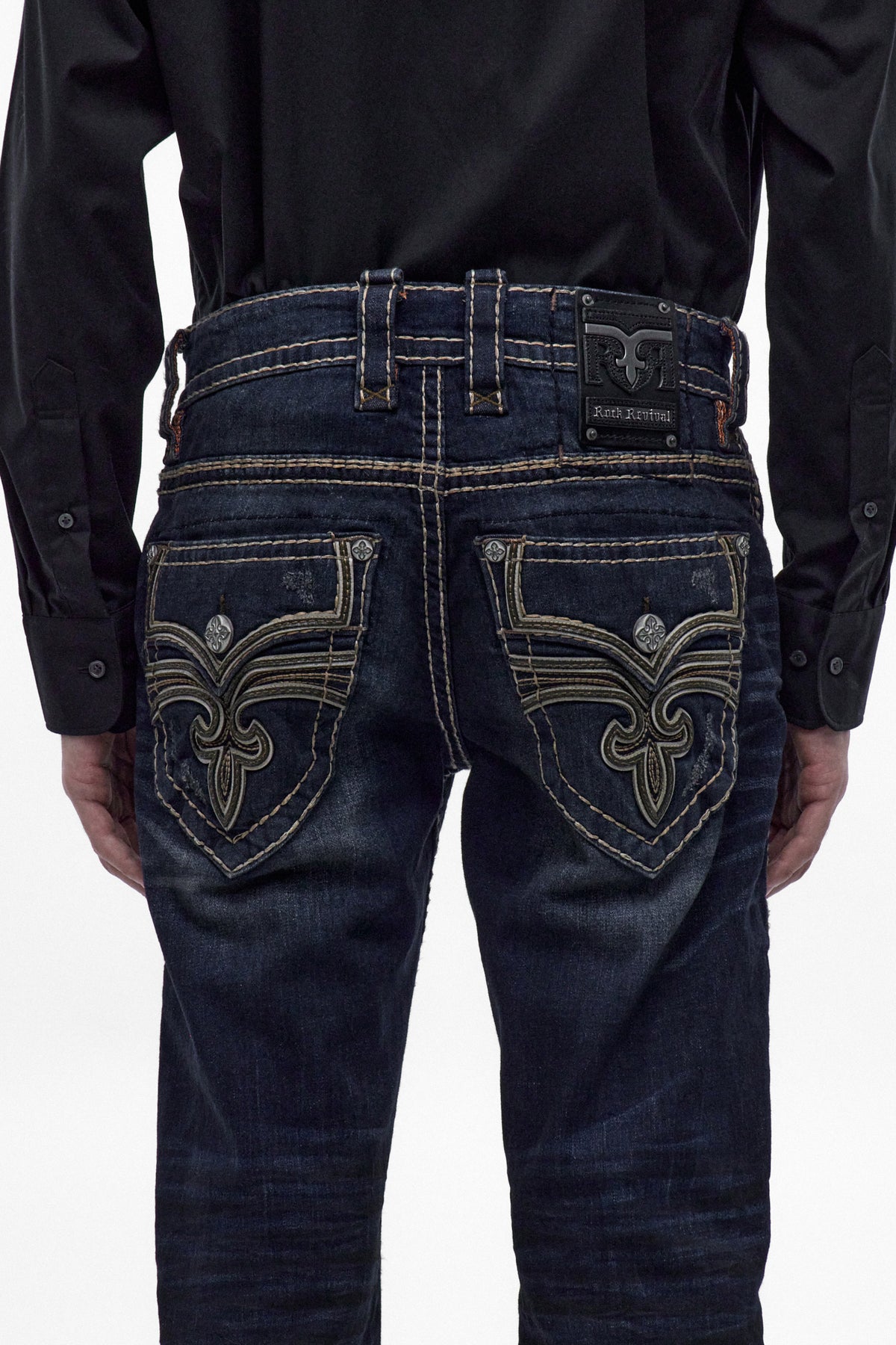 Wes Bootcut Jeans in Vintage Blue