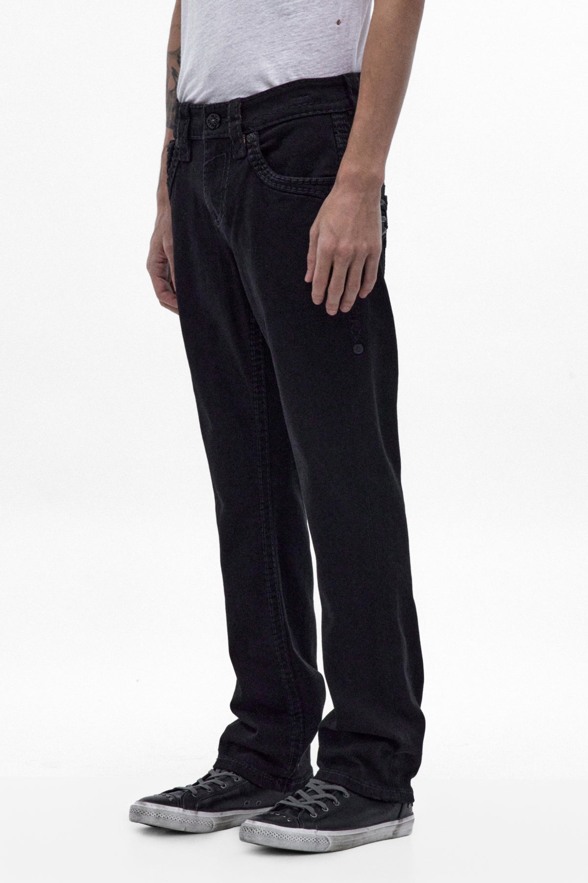 Wes Straight Jeans in Black