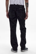 Wes Straight Jeans in Black