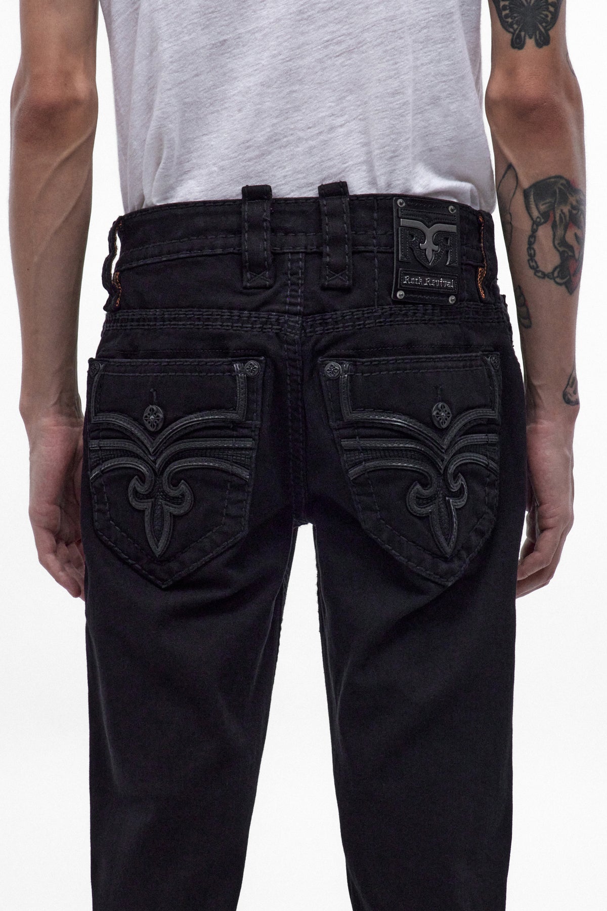 Wes Straight Jeans in Black