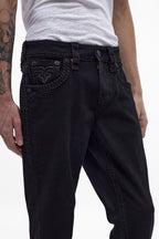 Wes Straight Jeans in Black