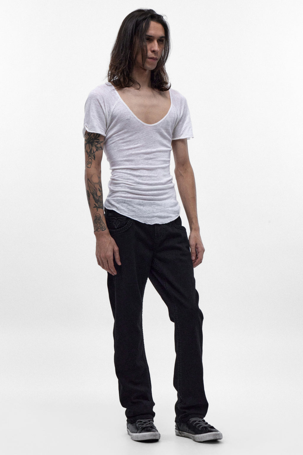 Wes Straight Jeans in Black