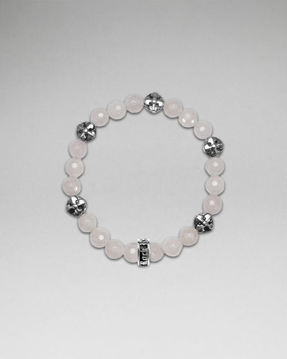 Pearl Labradorite 8mm Beaded Bracelet-(HOLD) - Rock Revival®