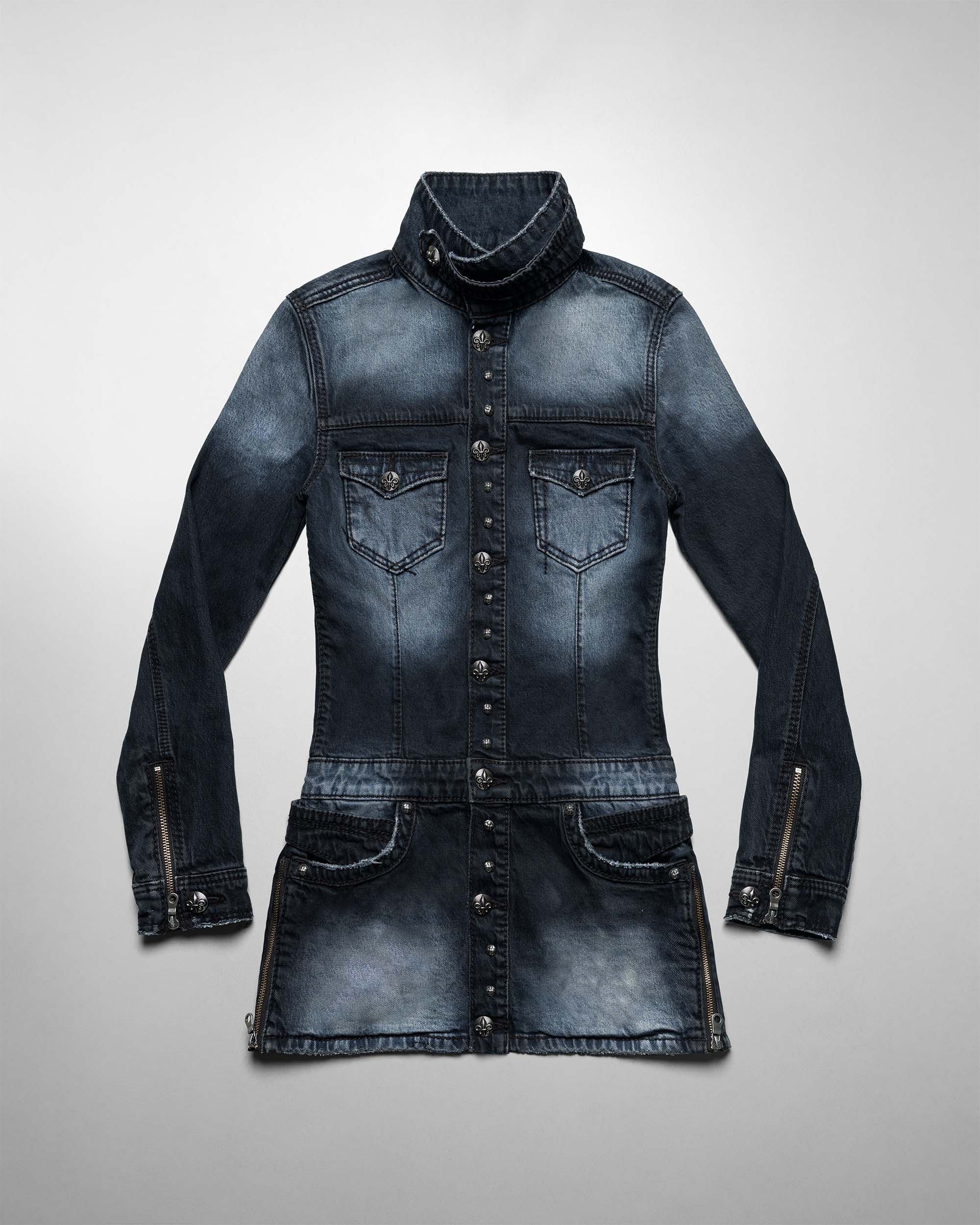 Racer x Rock Revival Denim Dress
