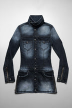 Racer x Rock Revival® Denim Dress