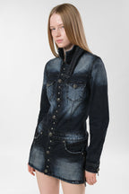 Racer x Rock Revival® Denim Dress