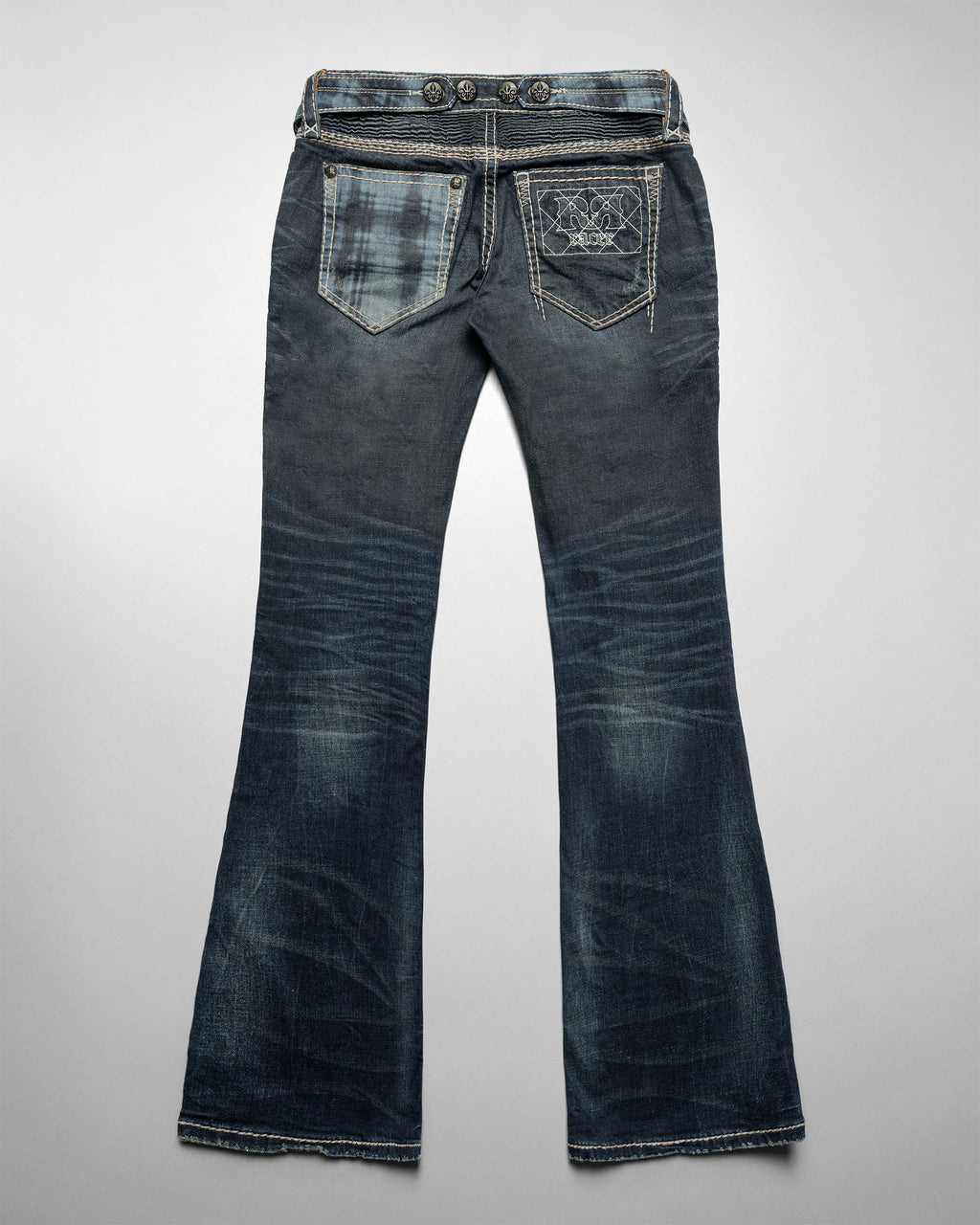 Racer X Rock Revival® Women's Coated Bootcut Denim
