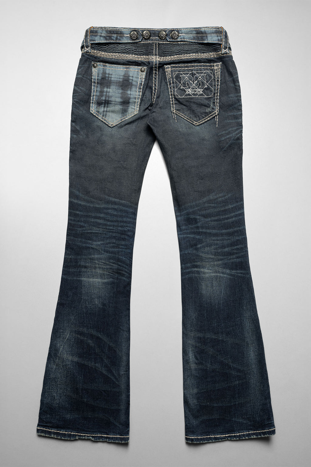 Racer X Rock Revival® Women's Coated Bootcut Denim