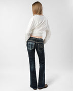 Racer X Rock Revival® Women's Coated Bootcut Denim