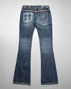 Racer X Rock Revival® Women's Light Bootcut Denim