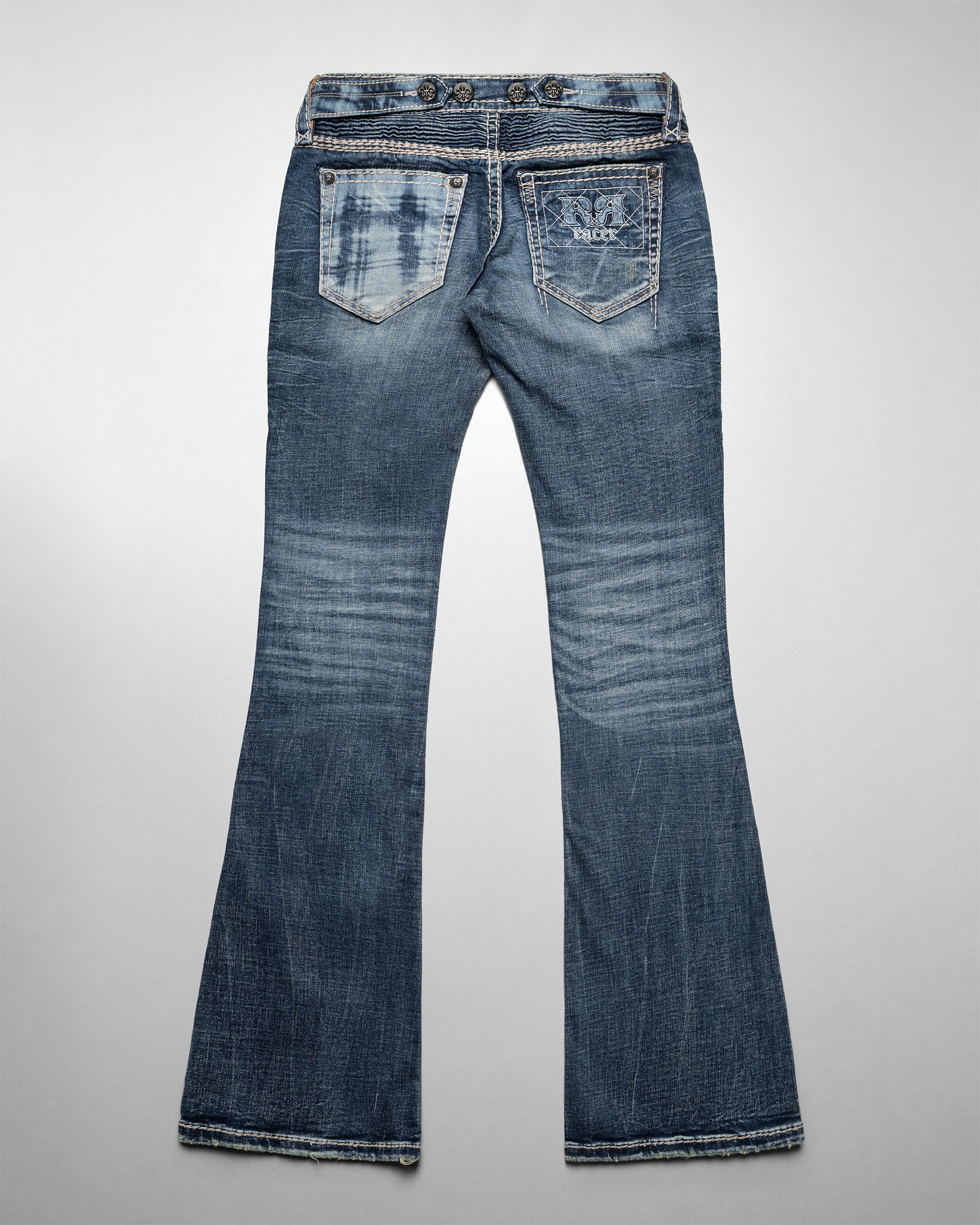 Racer X Rock Revival® Women's Light Bootcut Denim