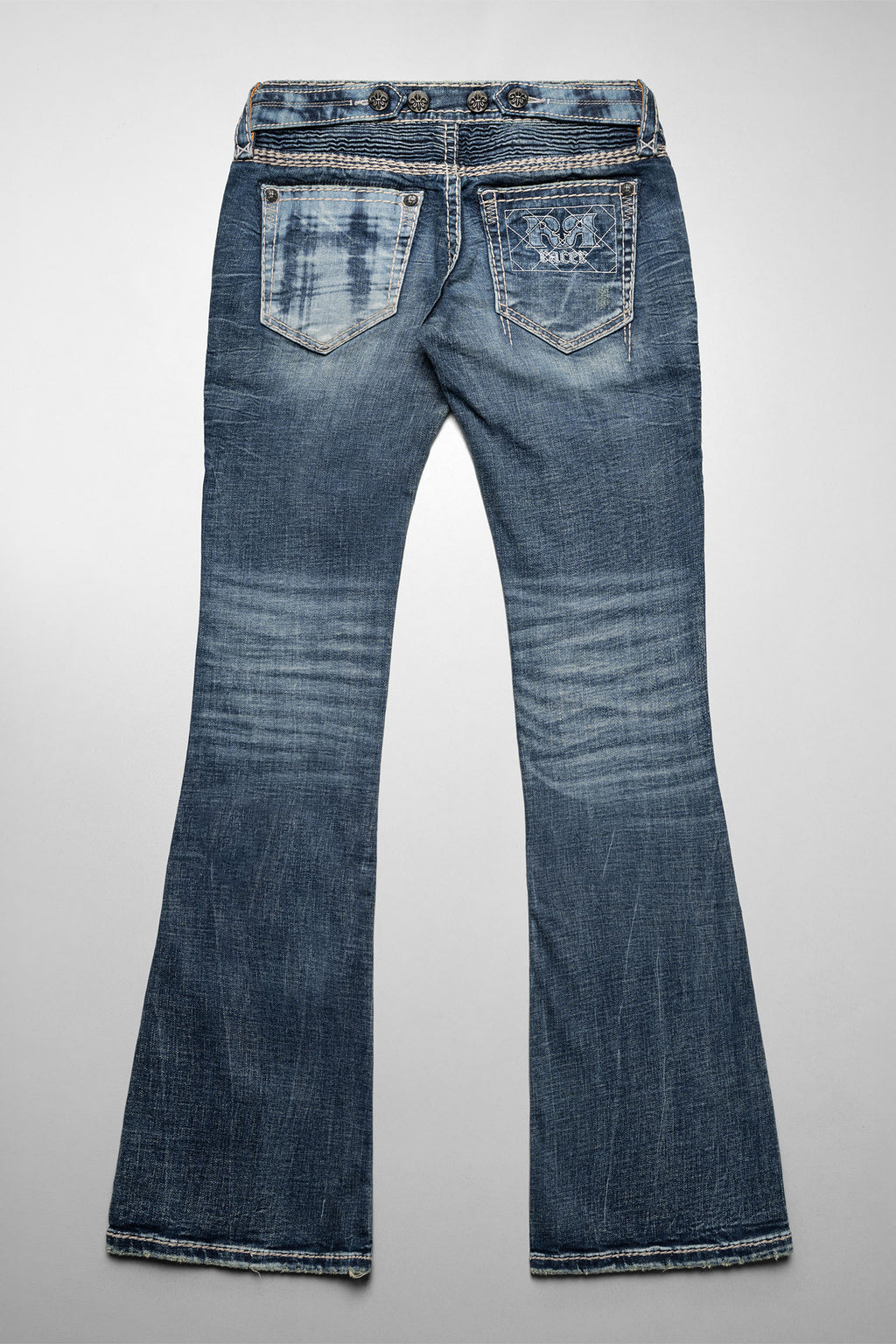 Racer X Rock Revival® Women's Light Bootcut Denim