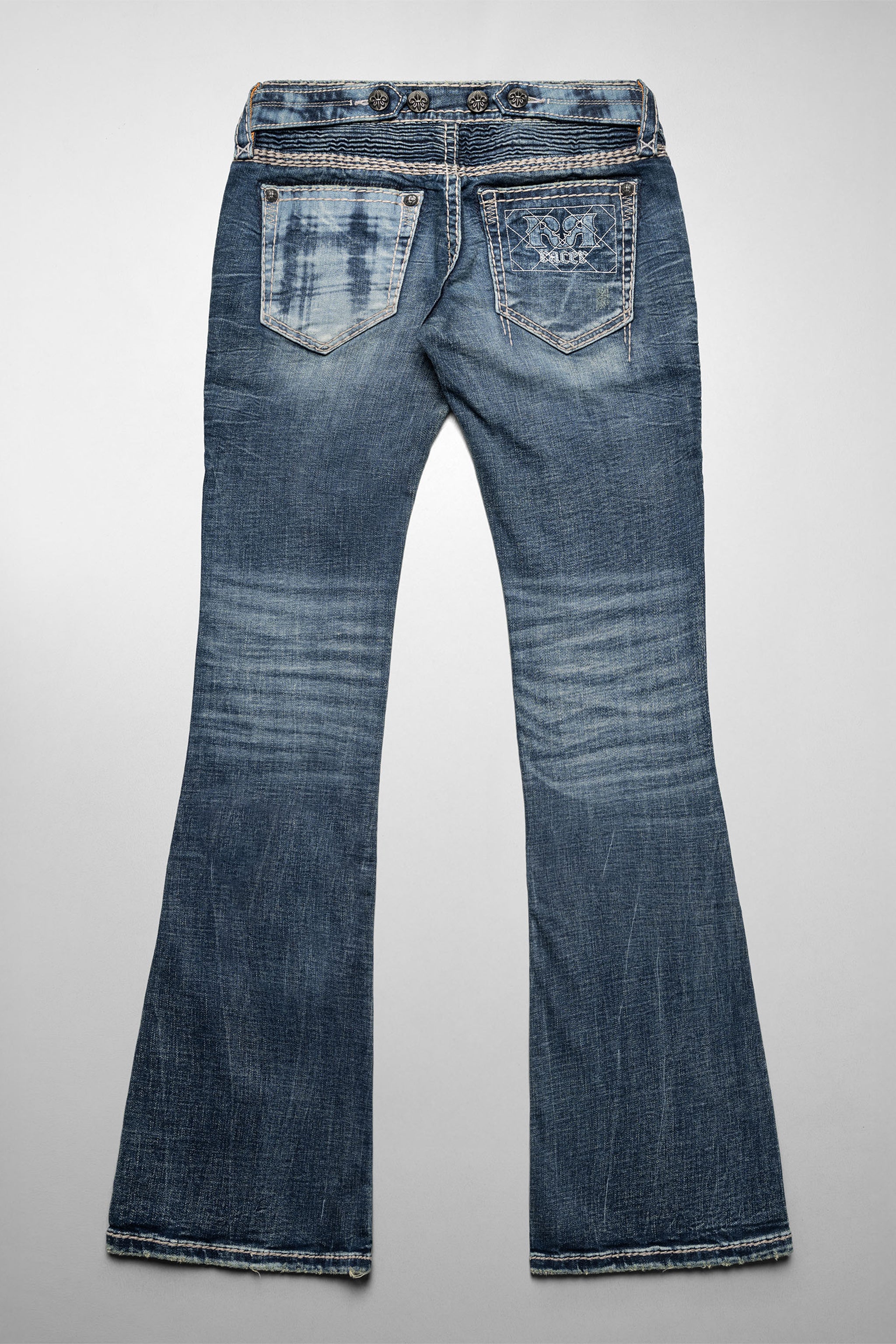 Racer X Rock Revival® Women's Light Bootcut Denim