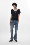 Xander Bootcut Jeans in Medium Blue - Rock Revival®