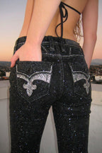 Yui Stardust Jeans de corte acampanado